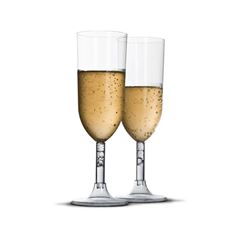 Taça Champagne Tc-220ml Cristal Straw