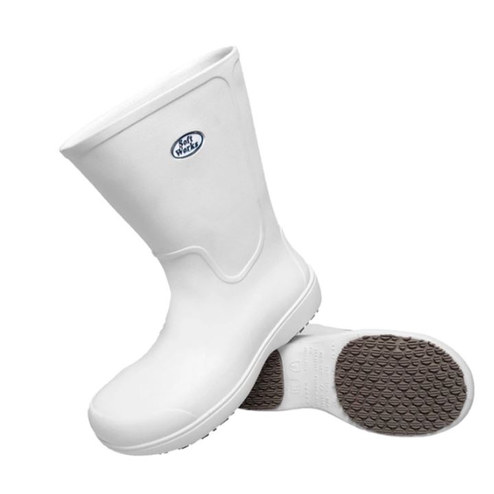 Bota Cano Longo Bb87 Branca N34