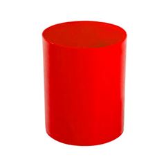 Cesto De Lixo Plástico 15l Vermelho Lar PLastico