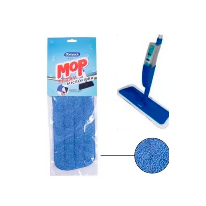 Refil Mop Spray Microfibra Bompack