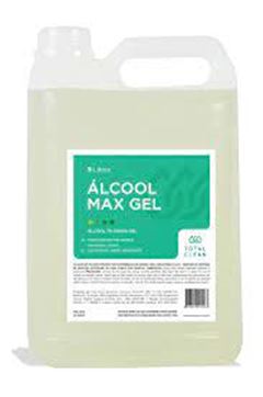 Alcool Max Gel 5 Litros Total Clean