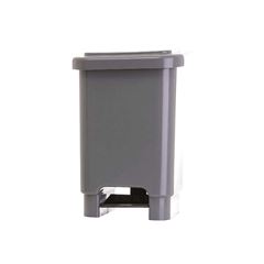 Lixeira 50 Litros Com Pedal Cinza Lar Plasticos