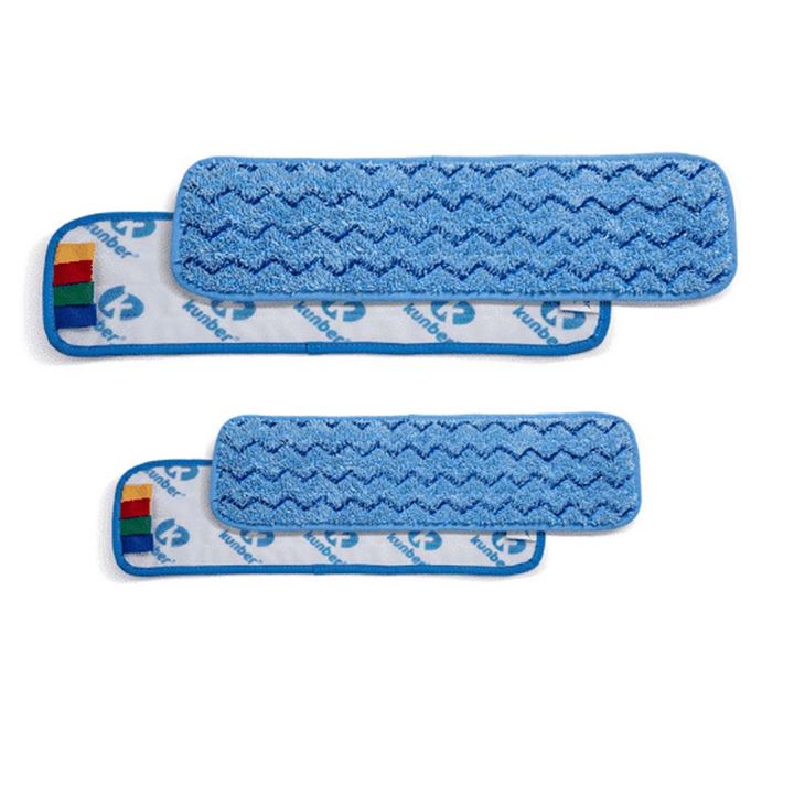 Mop Microfibra úmido Parede 33Cm Velcro Azul