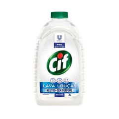 Detergente Líquido Cif Sem Perfume Lava Louça 3L Unilever 