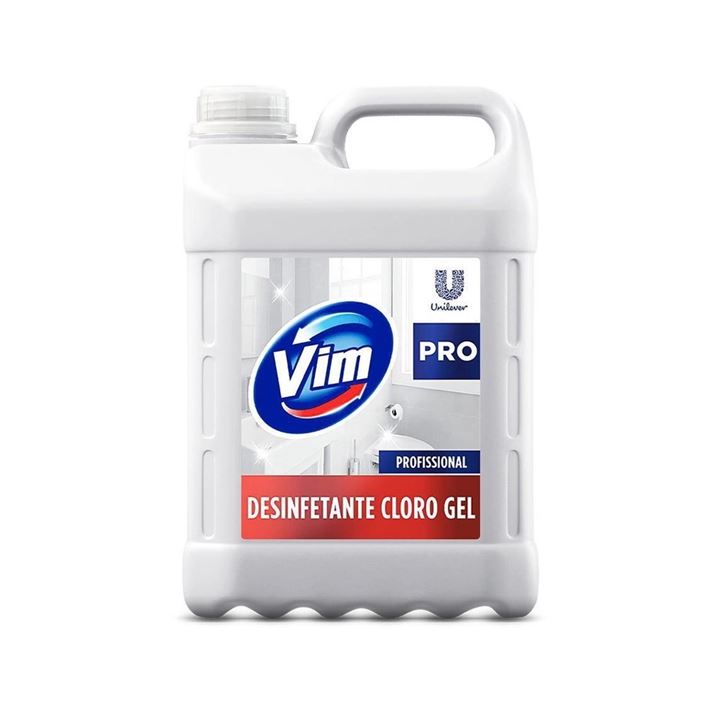 Detergente Vim Cloro Gel 5L Unilever 