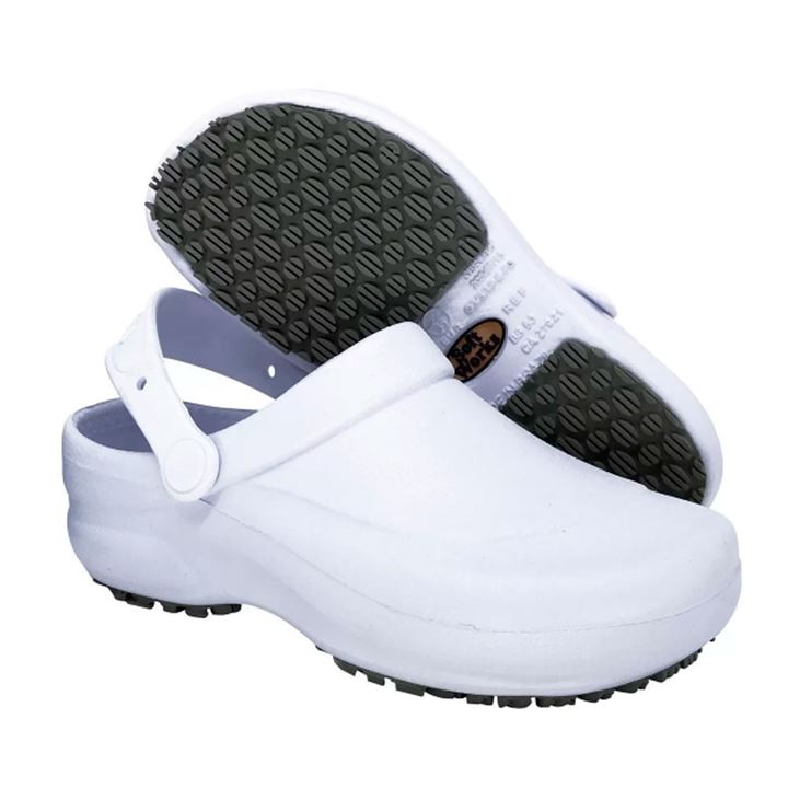 Babuch Work Antiderrapante Bb60 Branca N35/36