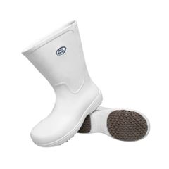 Bota Cano Longo BB87 Branco Número 42 Soft Works