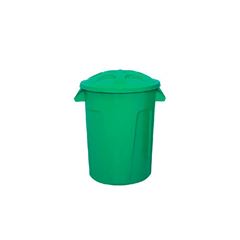 Cesto De Lixo 15L Verde Lar Plastico