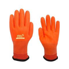 Luva Therma Grip Full Laranja M Volk CA41784