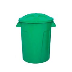 Cesto De Lixo 100L Verde Lplast