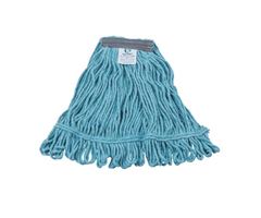 Mop úmido Algodão Ponta Dobrada 350G Azul
