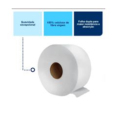 Tork Papel Higienico Rolo 30M Folha Dupla