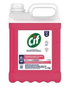 DESINFETANTE CIF FLORAL CONCENTRADO 5L