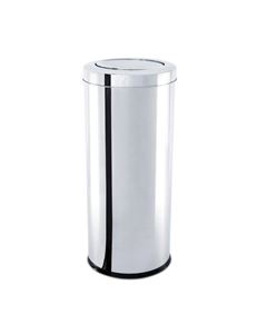 Lixeira Com Tampa Meia Lua 30x70Cm 40,5L Brinox