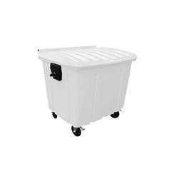 CONTENTOR 700L BRANCO LPLAST