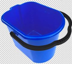 Balde Plástico 15L Azul Tonk
