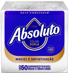 X-PRO Guardanapo Absoluto Folha Dupla 30cm X 30cm