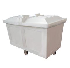 CARRO CUBA 600L BRANCO LPLAST