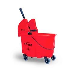 Conjunto Balde Espremedor Vertical duas águas 30L Vermelho Kunber