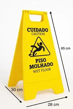 Placa Sinalizadora Piso Molhado Perfect