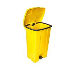 Lixeira 45l C Pedal Amarela Rubbermaid